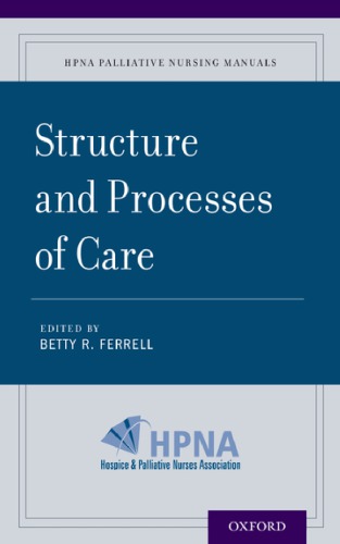 Structure and processes of care