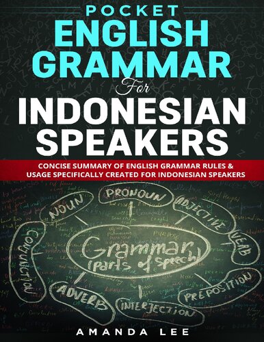 Pocket english grammar for indonesian speakers