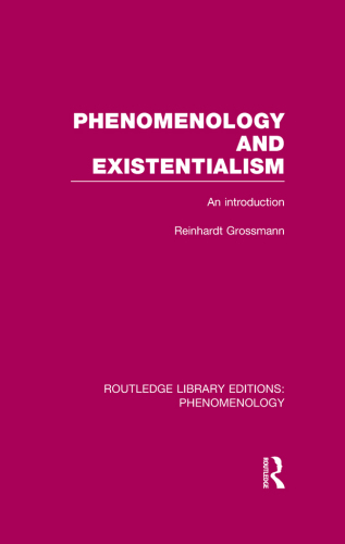 Phenomenology and Existentialism