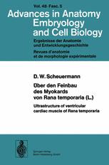 Über den Feinbau des Myokards von Rana temporaria (L.) / Ultrastructure of ventricular cardiac muscle of Rana temporaria