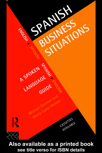 Spanish Business Situations: A Spoken Language Guide