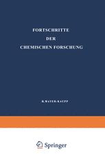 Fortschritte der Chemischen Forschung Volume 2