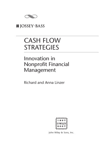 Cash Flow Strategies: Innovation in Nonprofit Financial Management