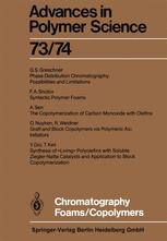 Chromatography/Foams/Copolymers