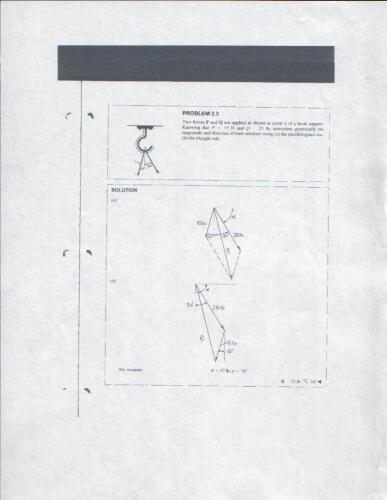 Vector Mechanics for Engineers, Statics