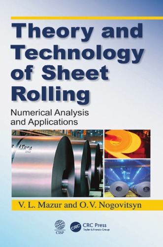 Theory and Technology of Thin Sheet Rolling: Numerical Analysis and Engineering Applications