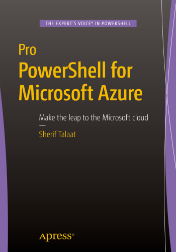 Pro PowerShell for Microsoft Azure