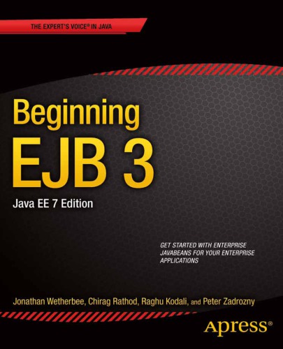 Beginning EJB 3: Java EE 7 Edition