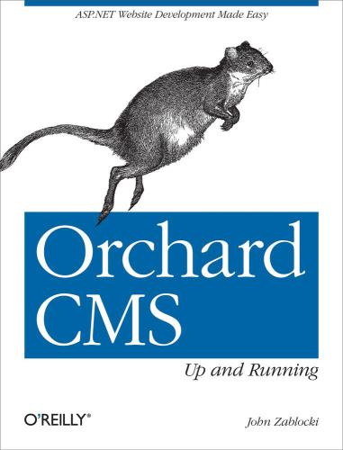 Orchard CMS: up and running