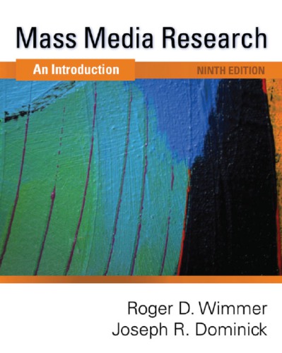 Mass media research: an introduction