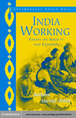 India working essays on society and economy