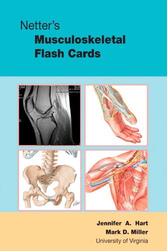 Netter's musculoskeletal flash cards