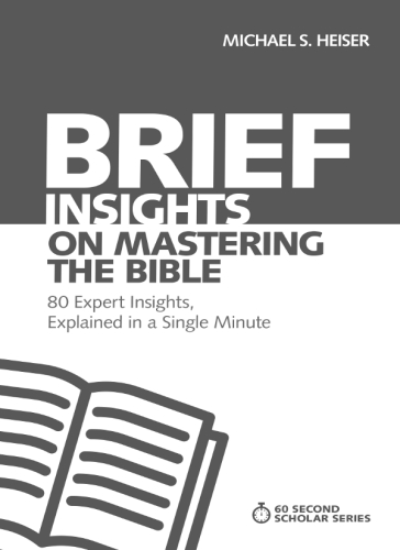 Brief insights on mastering the Bible 80 expert insights, explained in a single minute