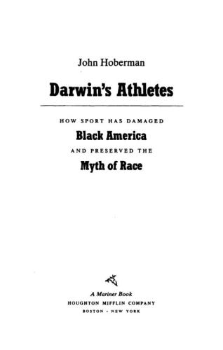 Darwin's Athletes