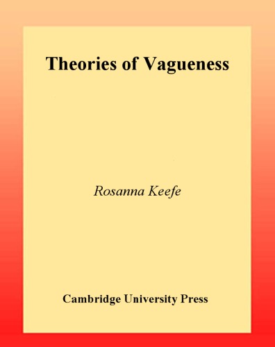 Theories of Vagueness