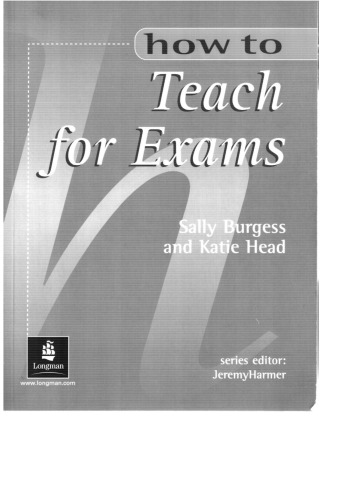 How to Teach for Exams