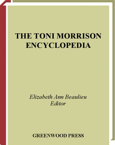 The Toni Morrison Encyclopedia