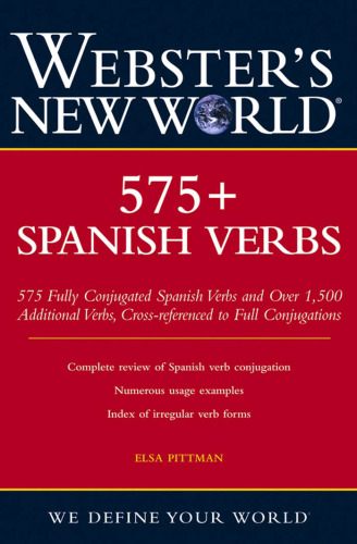 Webster's New World 575+ Spanish Verbs