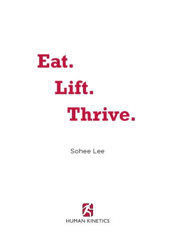 Eat. Lift. Thrive