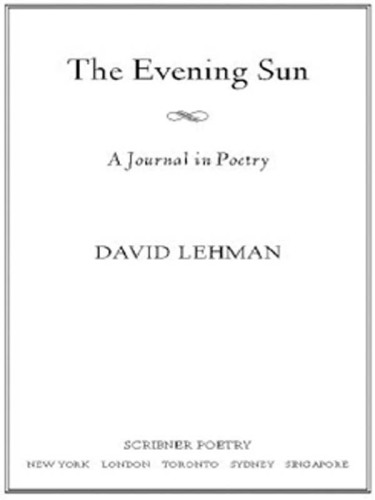 The evening sun: a journal in poetry