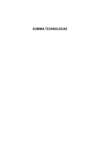 Summa Technologiae (Electronic Mediations)