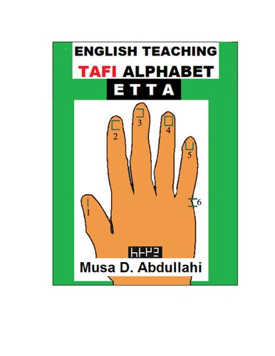 English teaching Tafi alphabet