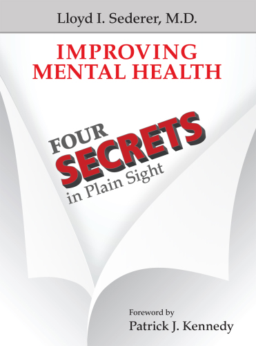 Improving mental health: four secrets in plain sight