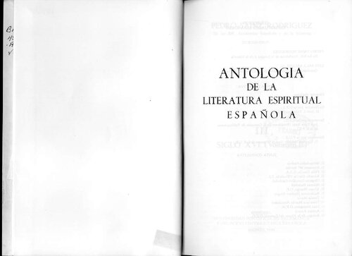 Antologia de la literatura espiritual española. III: Siglo XVI (volumen 2)