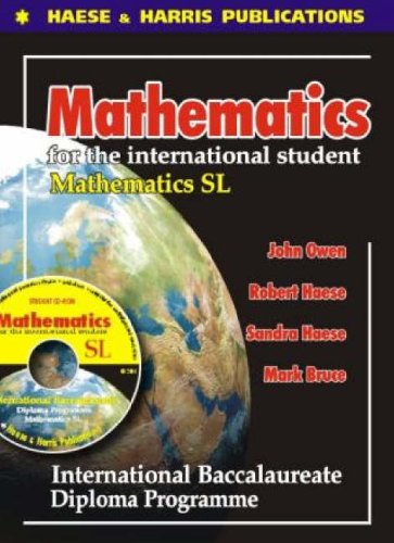 Mathematics for the International Student