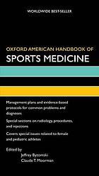 Oxford American handbook of sports medicine