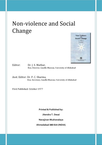 Non-violence and social change