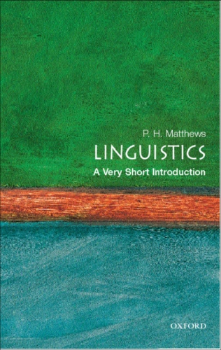 Linguistics a very short introduction