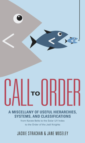 Call to order: a miscellany of useful hierarchies, systems, and classifications