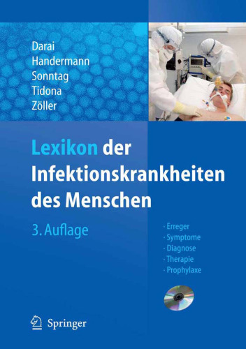 Lexikon der Infektionskrankheiten des Menschen: Erreger, Symptome, Diagnose, Therapie und Prophylaxe (German Edition)