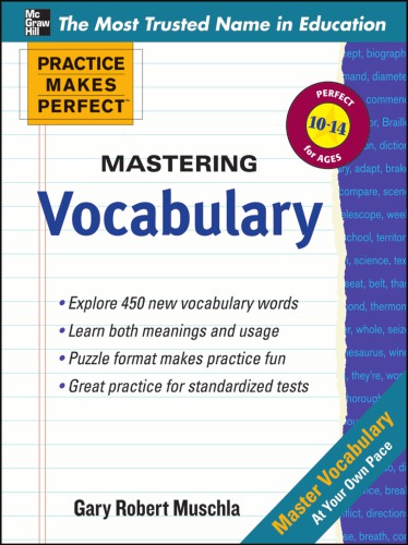 Mastering vocabulary