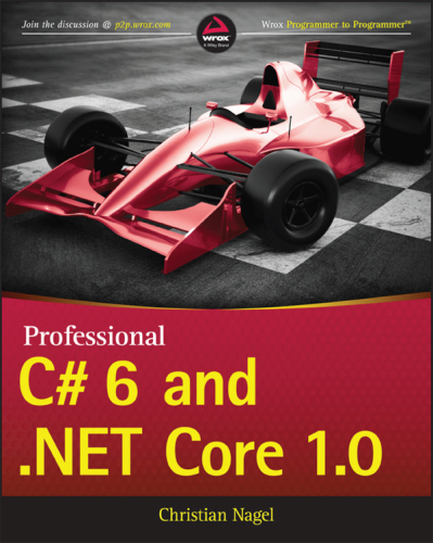 Professional C♯ 6 and .NET Core 1.0