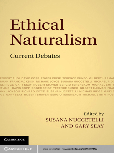 Ethical naturalism: current debates