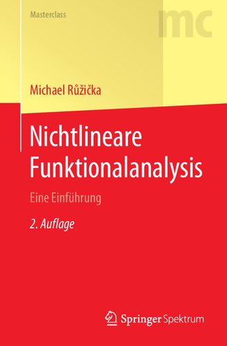 Nichtlineare Funktionalanalysis