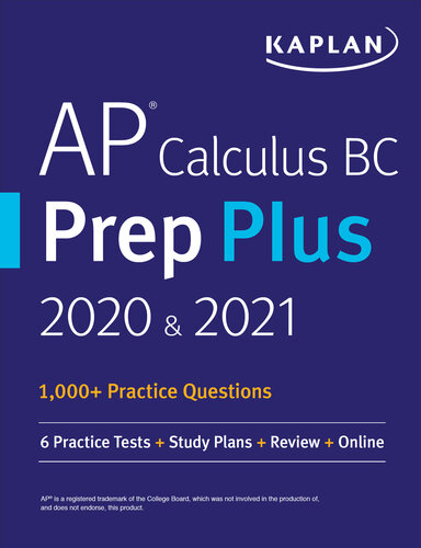 AP Calculus BC Prep Plus 2020 & 2021