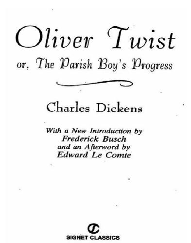 Oliver Twist