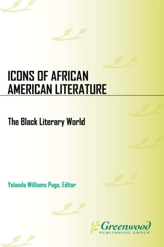 Icons of African American literature: the black literary world