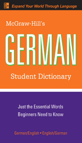 McGraw-Hill's German student dictionary