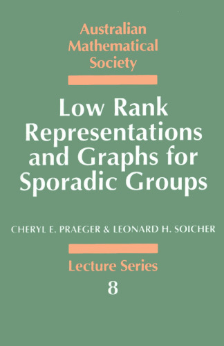 Low rank representations and graphs for sporadic groups