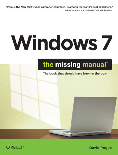 Windows 7: The Missing Manual