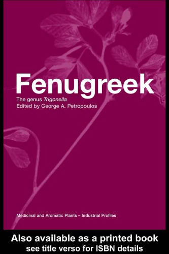 Fenugreek: the genus Trigonella