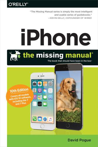 iPhone: The Missing Manual