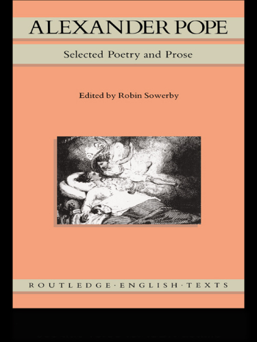 Alexander Pope: Selected Poetry and Prose