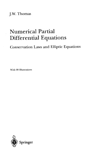 Numerical Partial Differential Equations: Finite Difference Methods