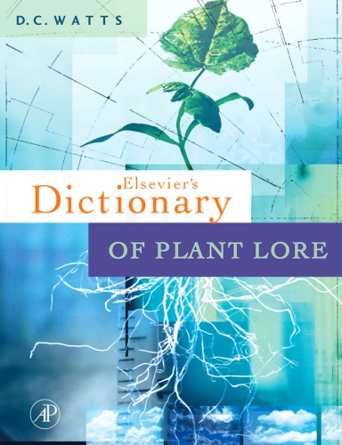 Dictionary of plant lore