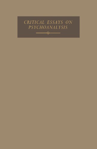 Critical Essays on Psychoanalysis